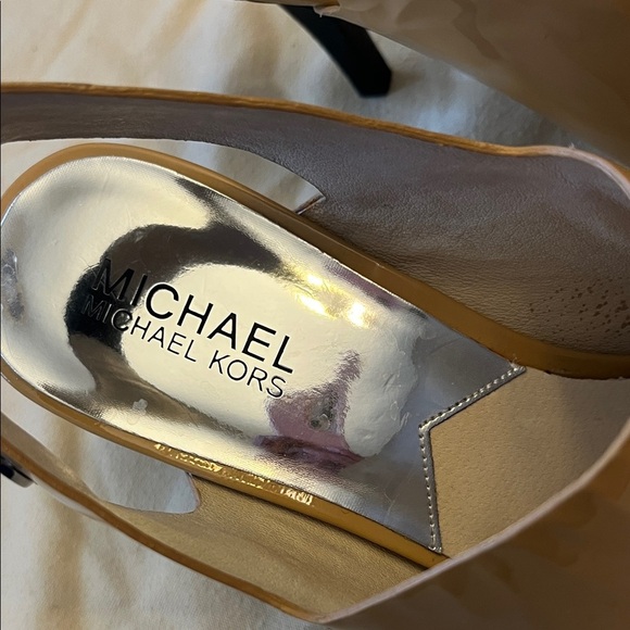 Michael Kors Nude Patent Heels - Picture 8 of 8